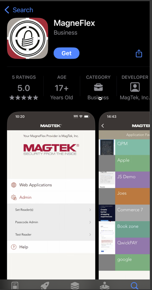 MagneFlex Mobile App