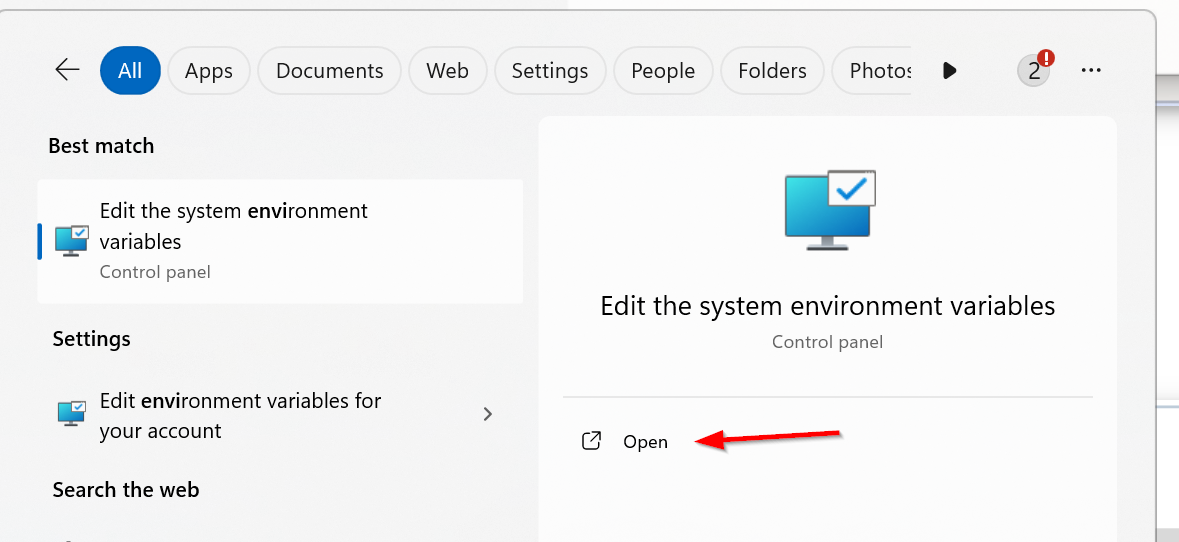 Environment Variable